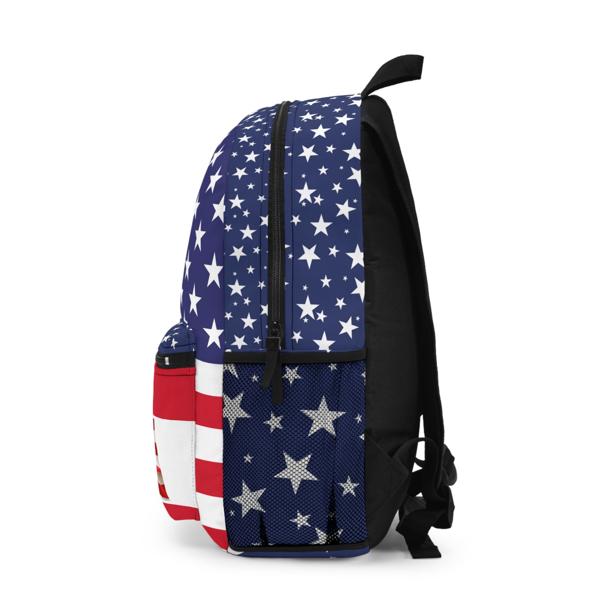 The adjustable shoulder straps offer a comfortable fit for everyone, while the sewn in blank named tag allows for personalization and identification, as well as a loop at top for storage.