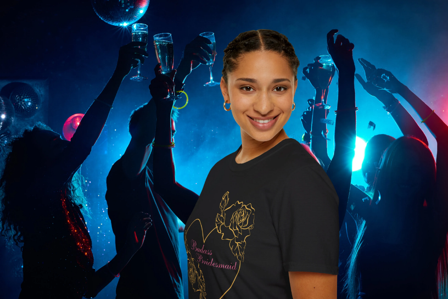 At Care and Wishes Boutique, we believe in celebrating every member of the bridal party. Thats why we also offer matching Bachelorette, Bridesmaids, and Maid of Honor shirts