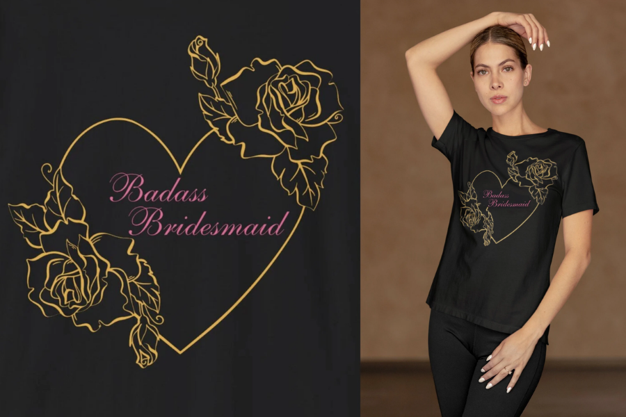Introducing our exclusive Bachelorette Party T Shirt designed by Chilli! This Plain Black T-shirt is made of 100 percent cotton, ensuring ultimate comfort and breathability. Its classic fit and crew neckline make it a timeless choice for any occasion