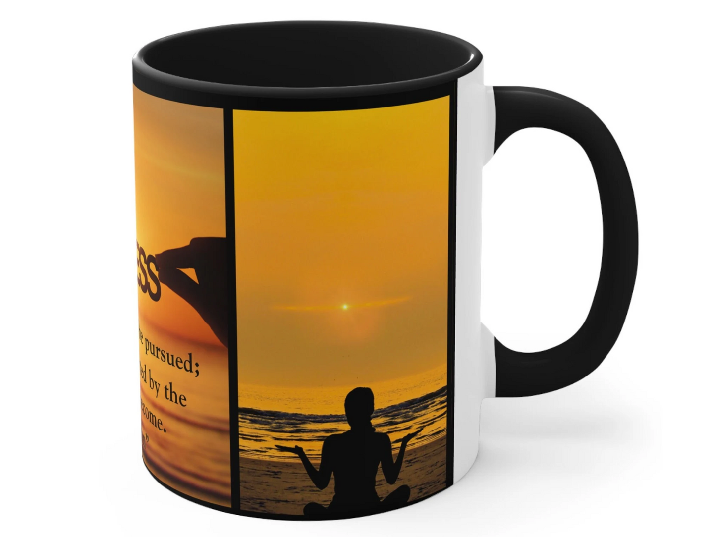 Every time you take a sip, let the words and imagery inspire you to attract success through your actions, mindset, and character.