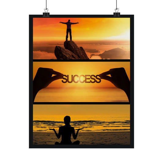 "Embrace the Radiance of Success" is a vibrant and uplifting artwork that encapsulates the essence of achievement and personal fulfillment. This captivating piece features a bold and vibrant color palette dominated by shades of bright orange and yellow, symbolizing energy, enthusiasm, and the radiance of success.